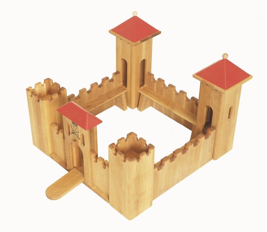 Drewart Castle, Small - Treelight Toys