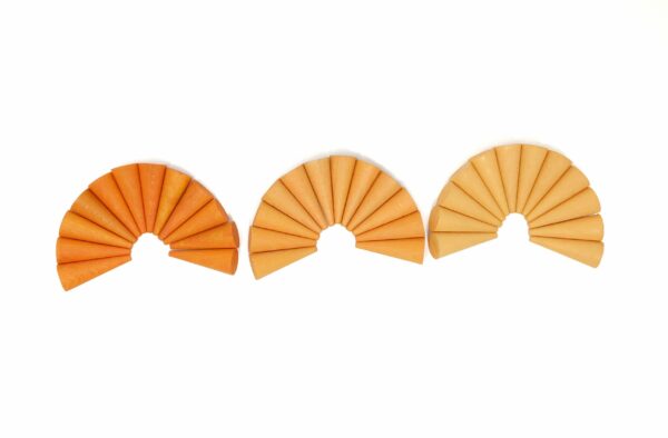 Grapat Mandala Orange Cones - Image 2