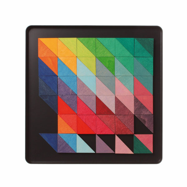 Grimm's Puzzle Mini Magnet - Triangles (64 pc) - Image 7