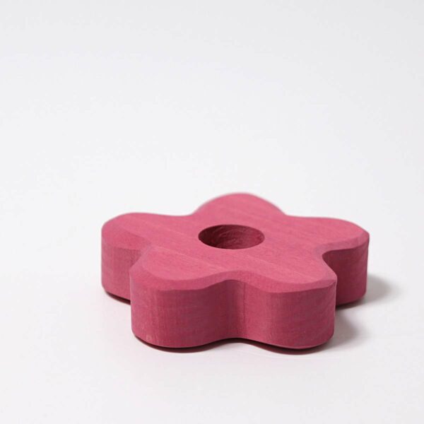 Grimm's Candle Holder Pink Flower - Image 3