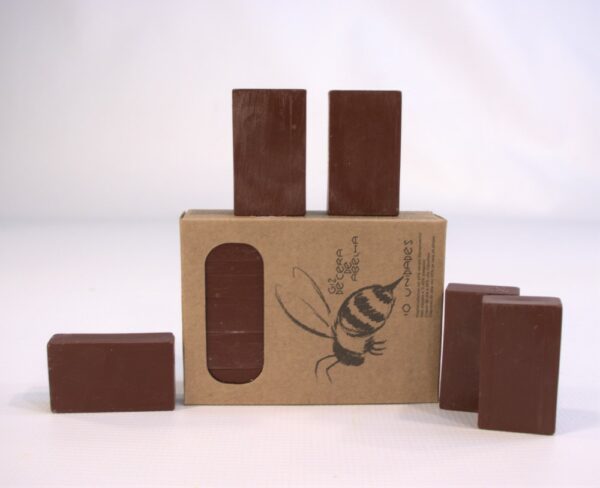 Apiscor Block Crayons Dark Brown Box 10 Single