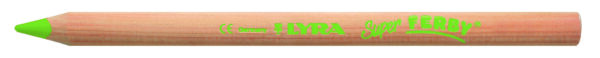 Lyra Pencils Super Ferby Triangular Unlacquered Box 12 singles - Apple Green - Image 2