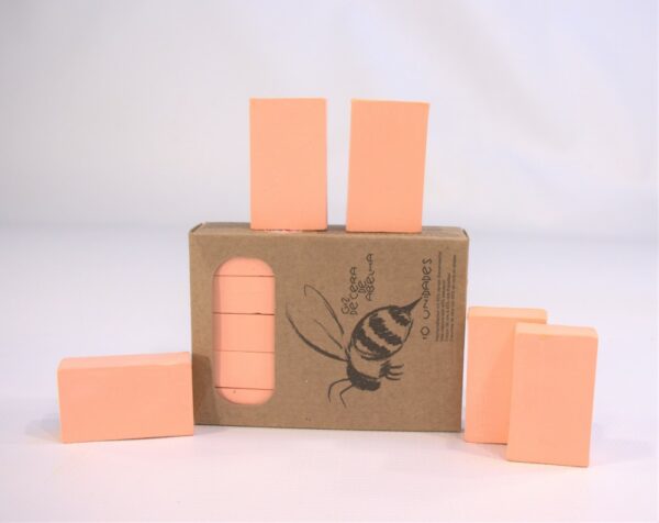 Apiscor Block Crayons Peach Box 10 Single