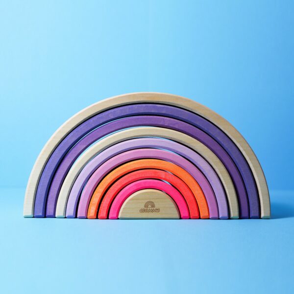 Grimm's Rainbow Neon Pink 10 Pack