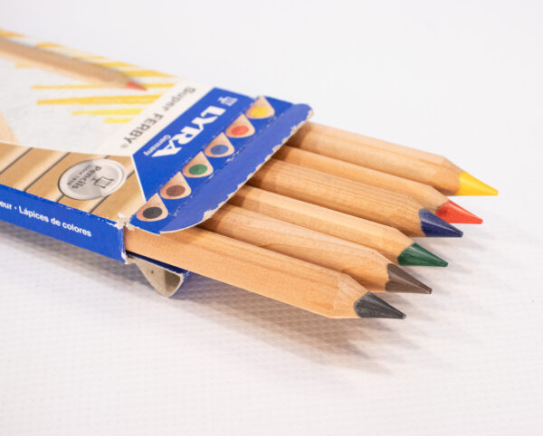 Lyra Super Ferby Unlacquered Colour Pencils set of 6