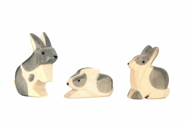 Ostheimer Rabbit Black & White Small - Image 2