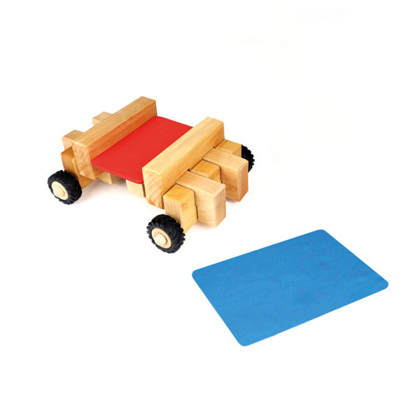Bauspiel Small Wheel Kit 8 pieces - Image 3