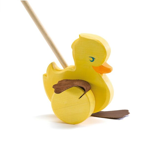 Ostheimer Push Toy Duck Coloured