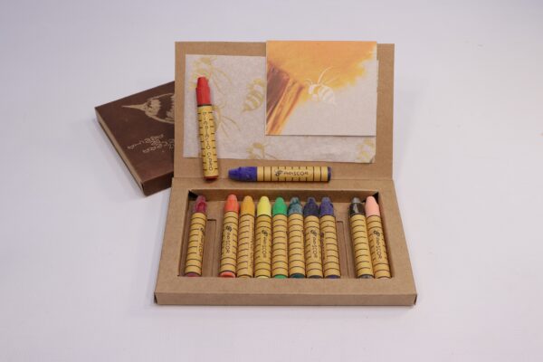 Apiscor 12 Stick Crayons Rainbow Assortment - Image 2