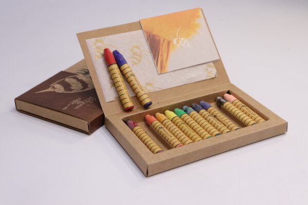 Apiscor 12 Stick Crayons Rainbow Assortment - Image 4