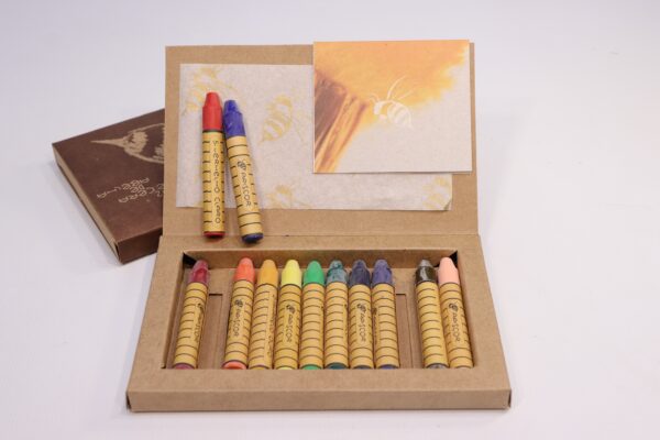 Apiscor 12 Stick Crayons Rainbow Assortment - Image 5