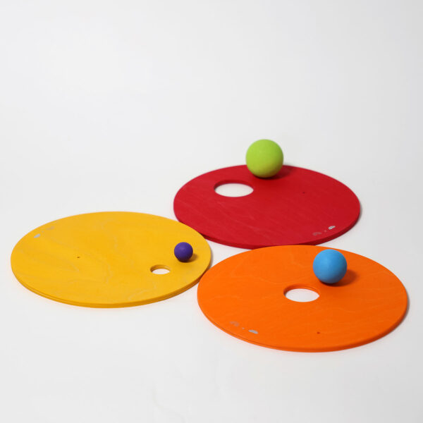 Grimm's Rolling Discs Warm Rainbow - Image 2