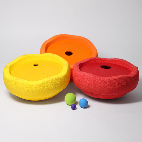 Grimm's Rolling Discs Warm Rainbow - Image 4