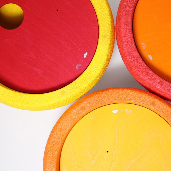 Grimm's Rolling Discs Warm Rainbow - Image 6