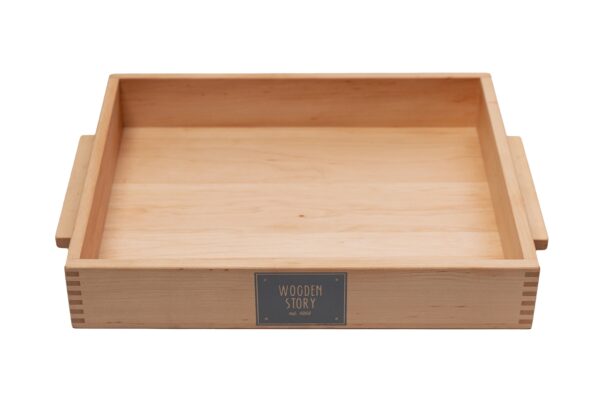 Wooden Story Large Sand Writing Tray and Accessories - Image 2