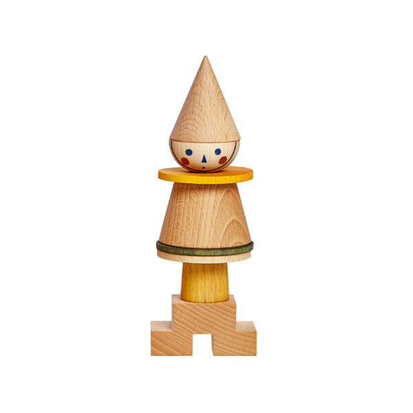 Wooden Story Stacking Toy Stick Figure 1