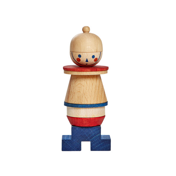 Wooden Story Stacking Toy Stick Figure 2 - Image 2