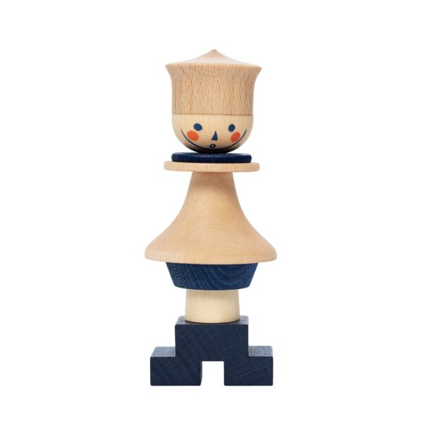 Wooden Story Stacking Toy Stick Figure 5 - Image 3