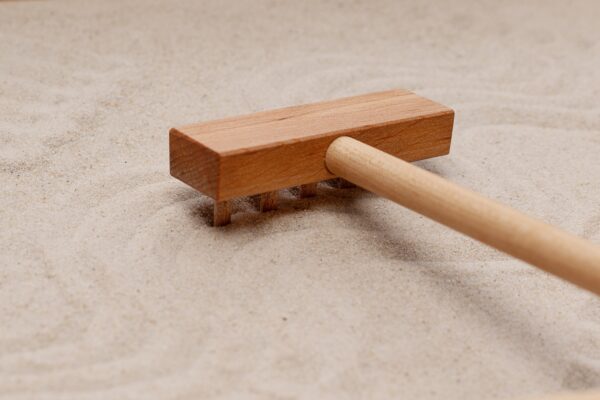 Wooden Story Large Sand Writing Tray and Accessories - Image 11