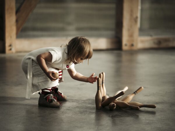 Wooden Story Natural Bowling Set - Image 7