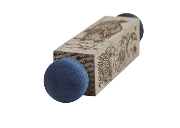 Wooden Story Twist the Blocks Secret Garden Blue - Image 9