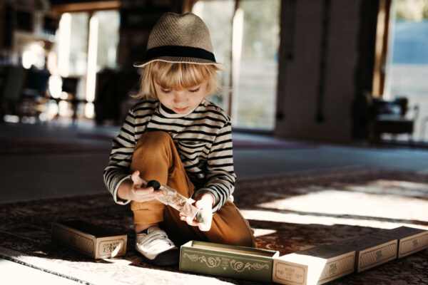 Wooden Story Twist the Blocks Magic Forest Green - Image 9