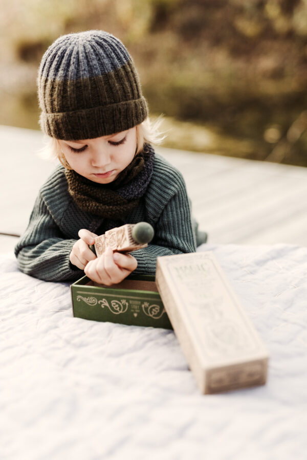 Wooden Story Twist the Blocks Magic Forest Green - Image 10