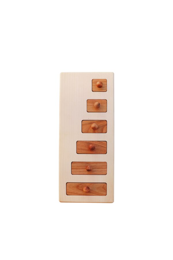 Wooden Story Montessori Long Short Puzzle - Image 2