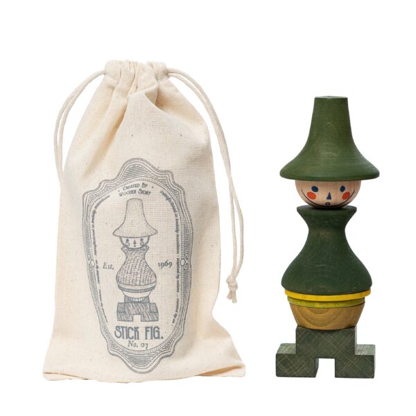 Wooden Story Stacking Toy Stick Figure 7