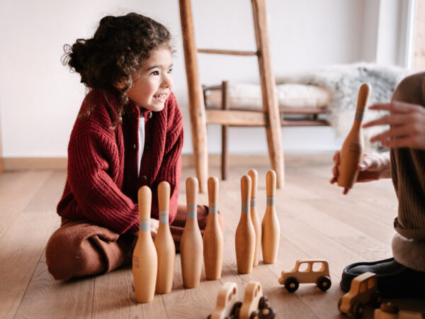 Wooden Story Natural Bowling Set - Image 19