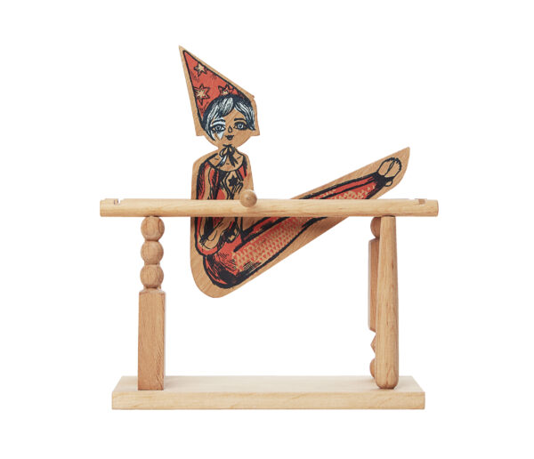 Wooden Story Acrobat Girl