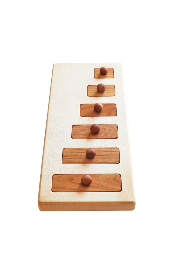 Wooden Story Montessori Long Short Puzzle - Image 3