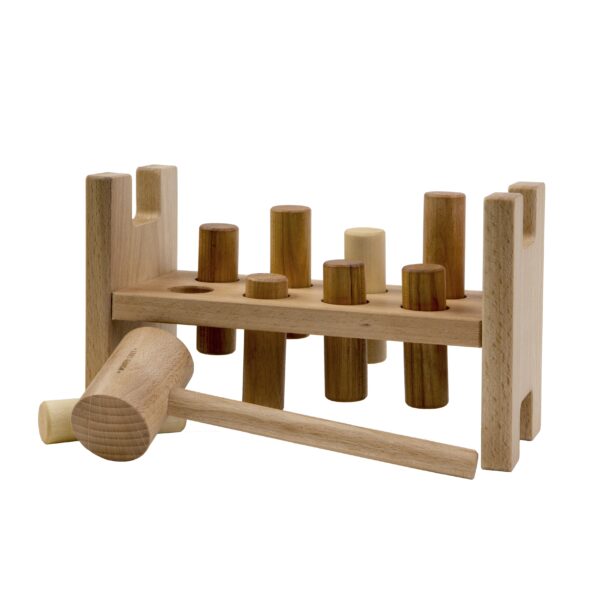 Wooden Story Natural Pound a Peg