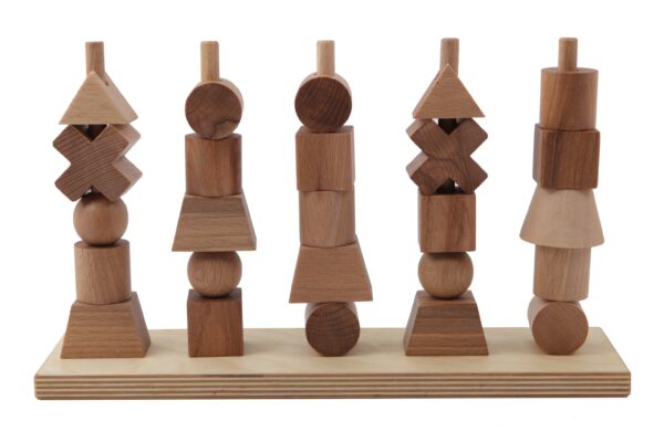 Wooden Story Natural Stacking Toy