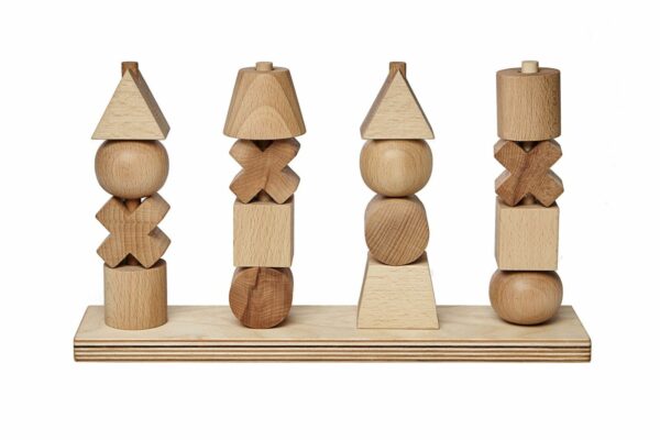 Wooden Story Natural Stacking Toy XL