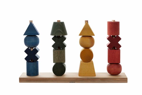 Wooden Story Rainbow Stacking Toy XL