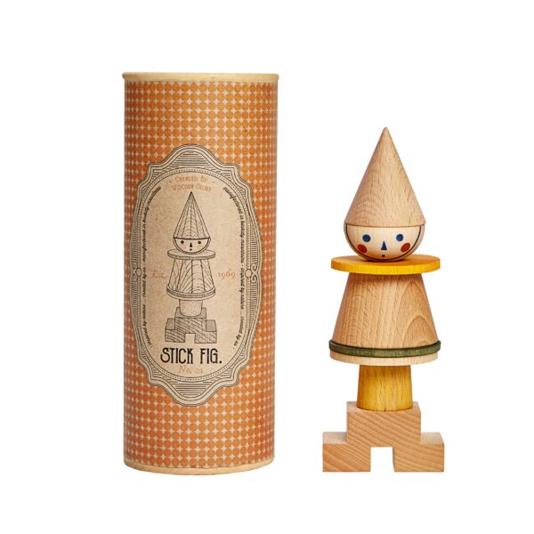 Wooden Story Stacking Toy Stick Figure 1 - Image 3