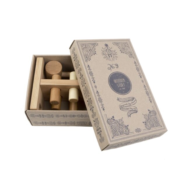 Wooden Story Natural Pound a Peg - Image 2