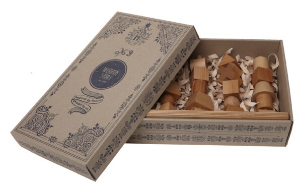 Wooden Story Natural Stacking Toy - Image 2