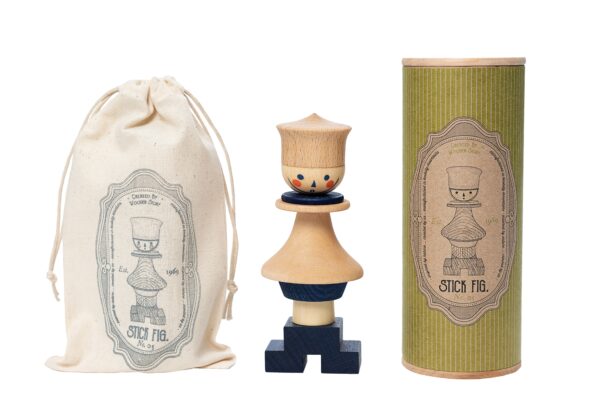 Wooden Story Stacking Toy Stick Figure 5 - Image 4