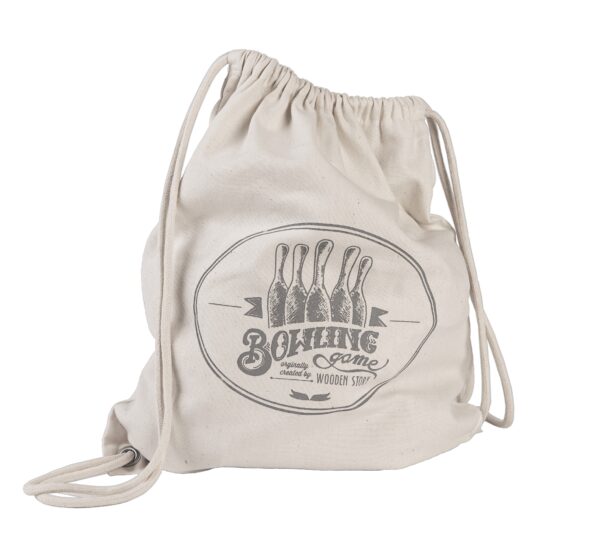 Wooden Story Natural Bowling Set - Image 3