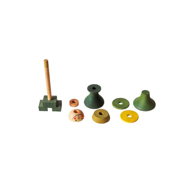 Wooden Story Stacking Toy Stick Figure 7 - Image 4