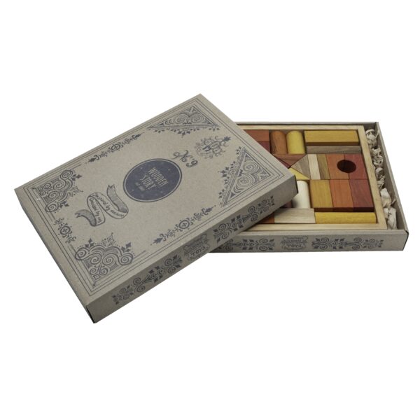 Wooden Story Warm Blocks in Tray 30 pieces - Image 3