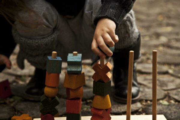 Wooden Story Rainbow Stacking Toy - Image 4