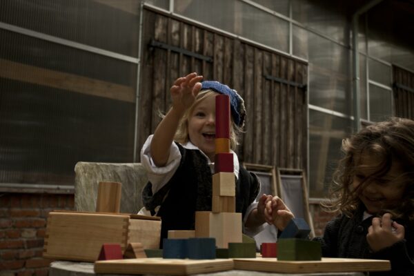 Wooden Story Rainbow Shape Sorter Box - Image 4