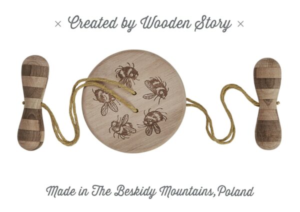 Wooden Story Swirling Spinner Buzz - Image 3