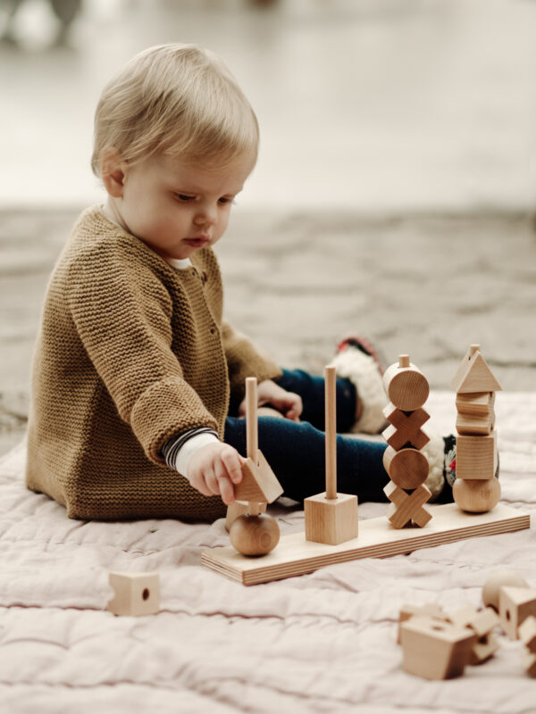 Wooden Story Natural Stacking Toy XL - Image 5