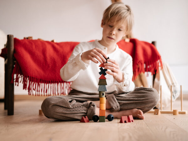 Wooden Story Rainbow Stacking Toy - Image 5