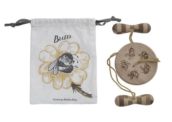 Wooden Story Swirling Spinner Buzz