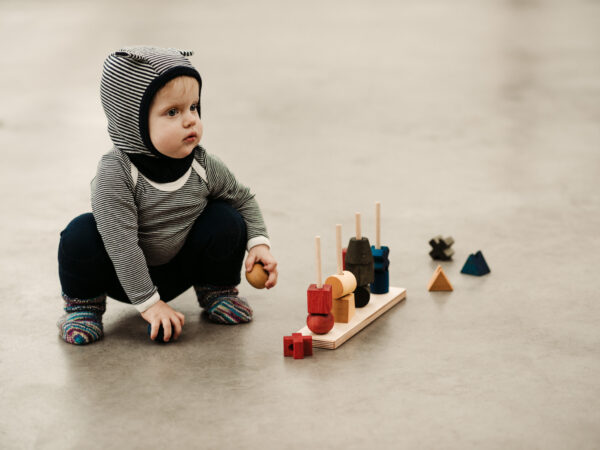 Wooden Story Rainbow Stacking Toy XL - Image 4